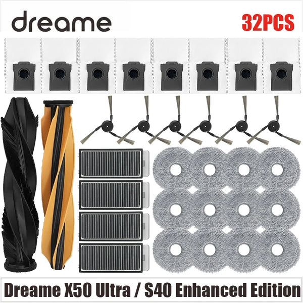 Dreame X50 Ultra / S40 Replacement Parts Kit – Complete Maintenance Set