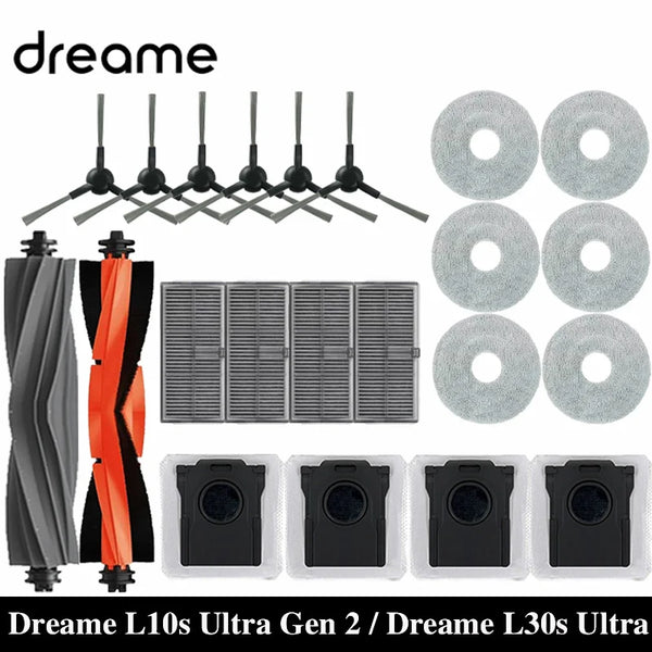 Dreame L10s Ultra Gen 2 / L30s Ultra Replacement Parts Kit – Full Maintenance Set  - Botirix