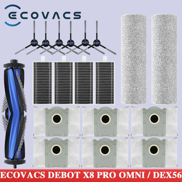 Ecovacs X8 Pro Omni Replacement Parts Kit – Complete Maintenance Set for Peak Performance
