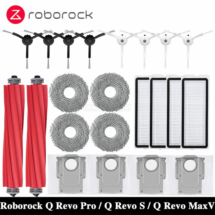 Roborock Q Revo MaxV / Q Revo S / Q Revo Pro Replacement Parts Kit – Full Maintenance Set